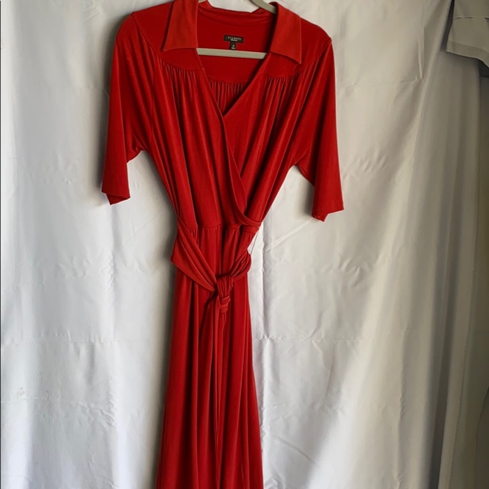 Talbots Shirt Wrap Dress